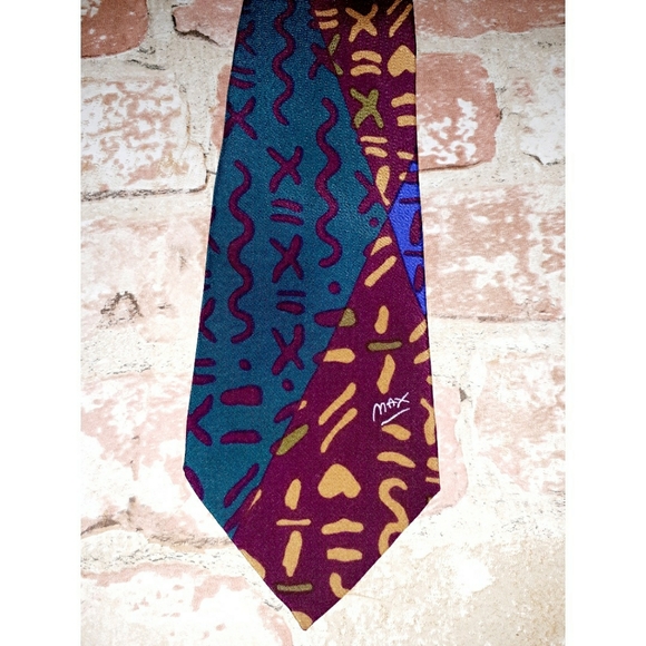 Neomax by Peter Max Silk Graphic Print Tie - Picture 10 of 15